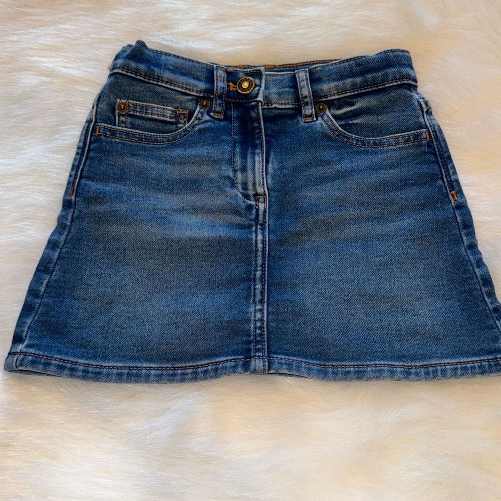 NWT! J Crew girls denim skirt. Size 5
